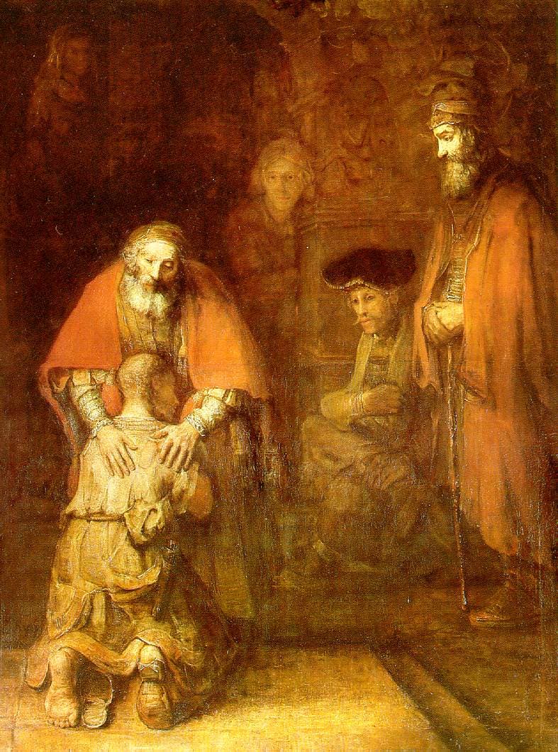 The Return of the Prodigal Son by Rembrandt van Rijn